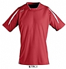 Camiseta Futbol Maracana 2 Kids Ssl Sols - Color Rojo/Blanco